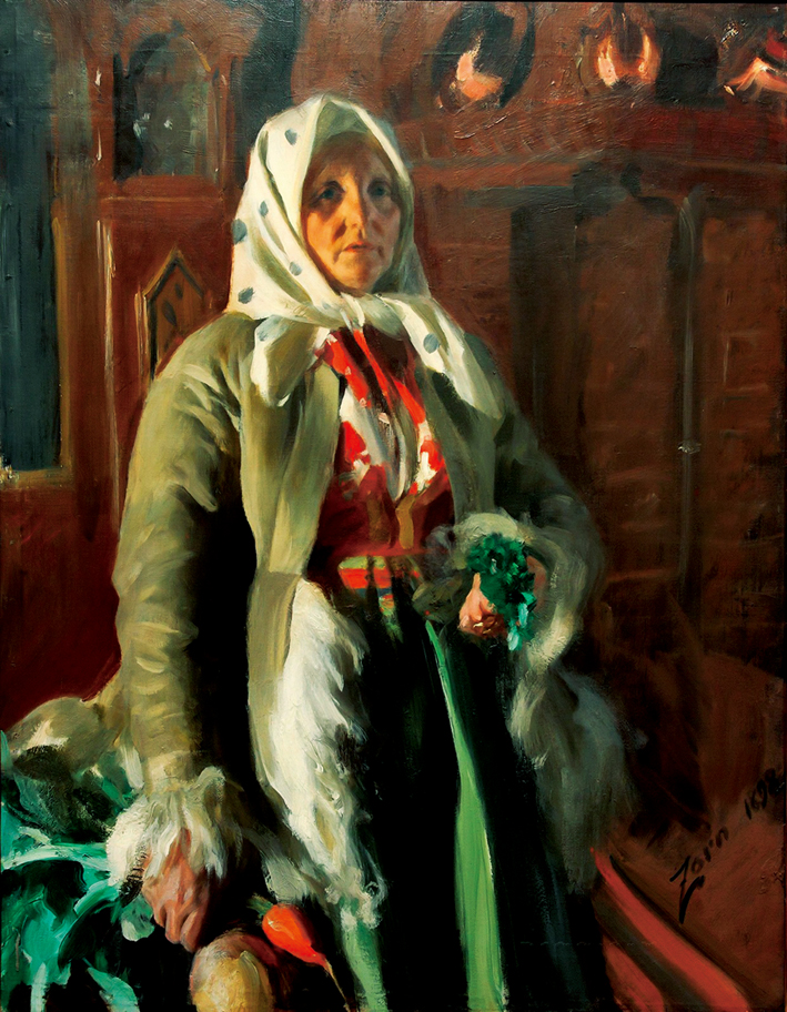  安德斯·莱奥纳德·佐恩 Anders Leonard Zorn —— 画家的母亲